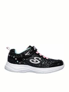 SKECHERS GLIMMER KICKS-GLITTER N' GLOW (20267L-BKPK)